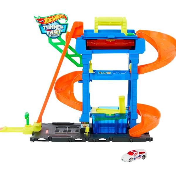 Mattel Hot Wheels® City: Color Shifters, Πίστα Πλυντήριο Tunnel Twist Car Wash | Mattel| Image 2