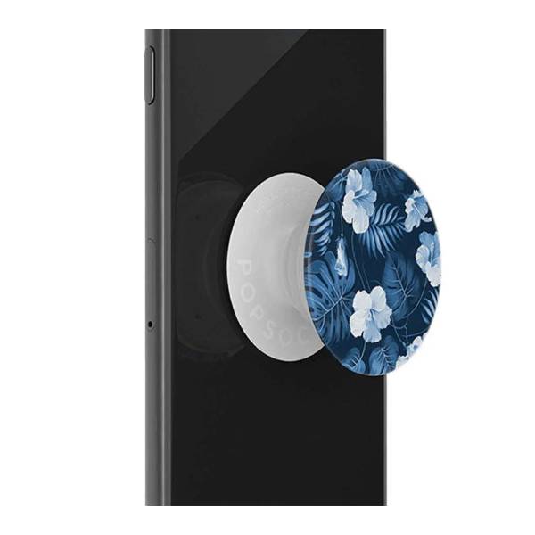 POPSOCKET 800989 PopSocket Blue Island, Blue with Light Blue Flowers | Popsocket| Image 2