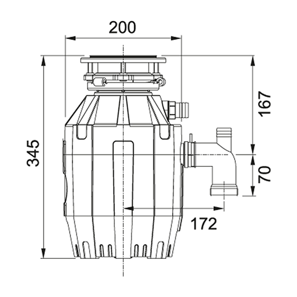 FRANKE TE 50 TURBO ELITE Waste Disposal | Franke| Image 2