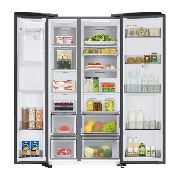 SAMSUNG RS6HA8891B1/EF Side By Side Refrigerator, With Direct Water Connection | Samsung| Image 4