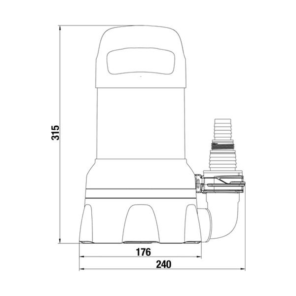 GARDENA 09032-20 Αντλία Βυθιζόμενη 450W | Gardena| Image 2