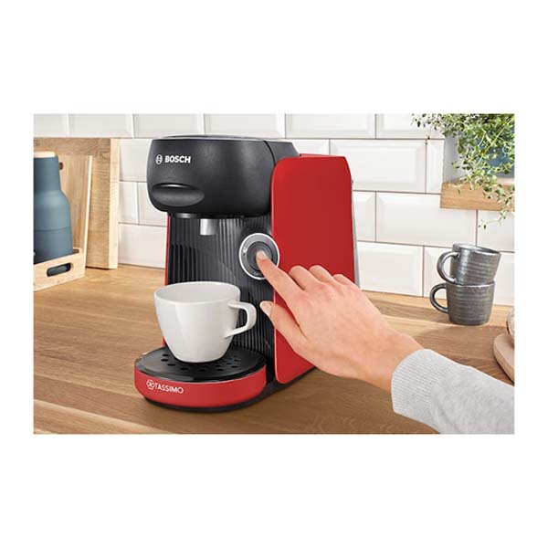 BOSCH TAS16B3 Tassimo Finesse Capsule Coffee Machine, Red | Bosch| Image 2