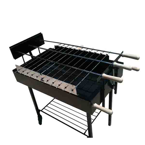 Charcoal Grill Cypriot Foukou MRD-05 Black 80Χ50 cm | Korakas| Image 2