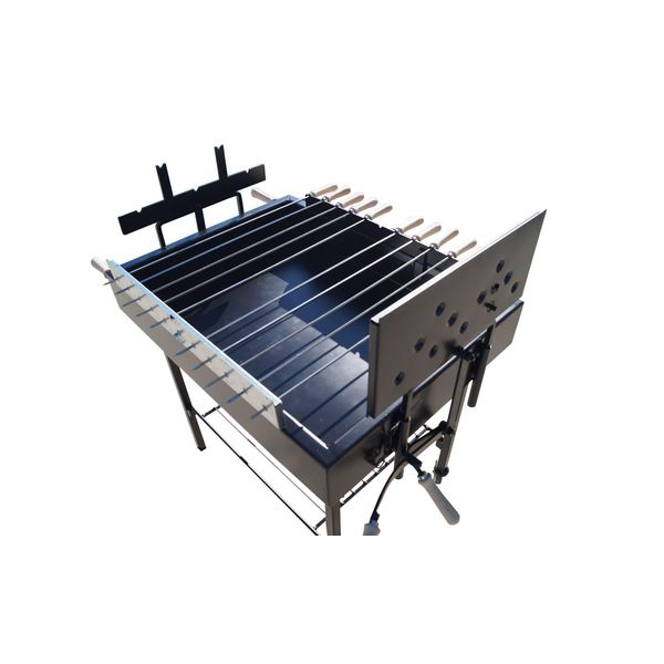 Charcoal Grill Cypriot Foukou MRDX5 Black 80Χ60 cm | Korakas| Image 4