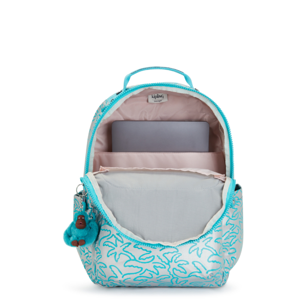 KIPLING KI30401PM Seoul Backpack, Metalic Palm | Kipling| Image 3