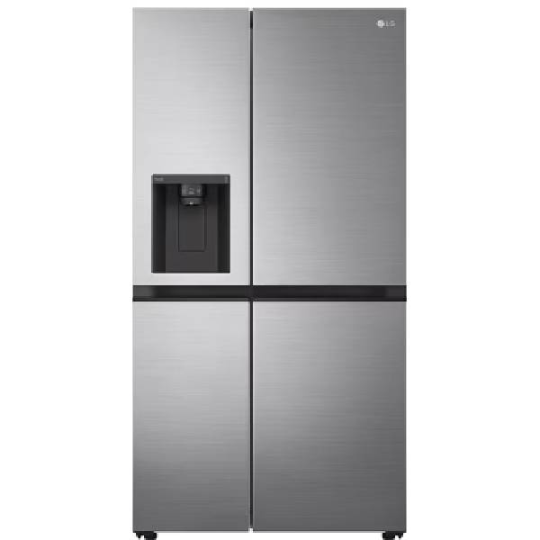 LG GSLV51PZXE Refrigerator Side by Side, With Water Tank, Silver