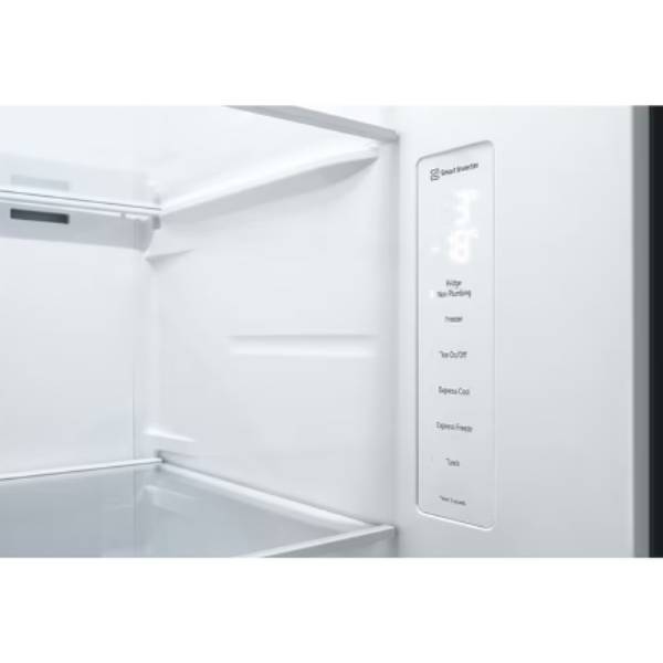 LG GSLV51PZXE Refrigerator Side by Side, With Water Tank, Silver | Lg| Image 3