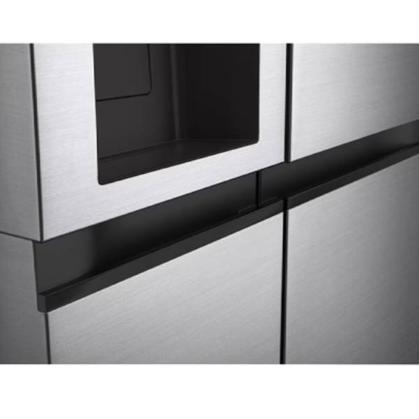 LG GSLV51PZXE Refrigerator Side by Side, With Water Tank, Silver | Lg| Image 4