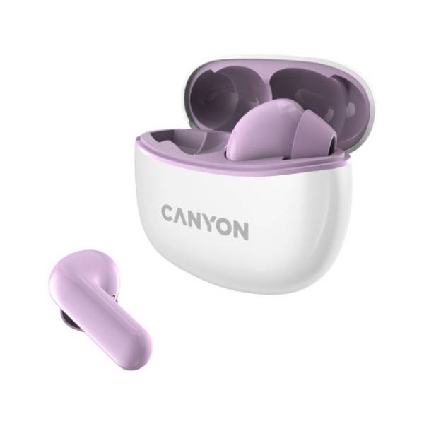 CANYON TWS-5 True Wireless Headphones, Purple