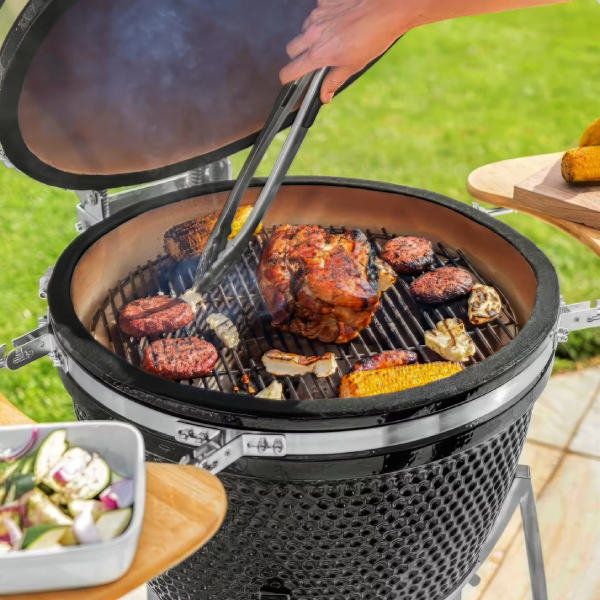 KAMADO IMS-21 BLACK Ψησταριά Κάρβουνου Φ55cm | Kamado| Image 3