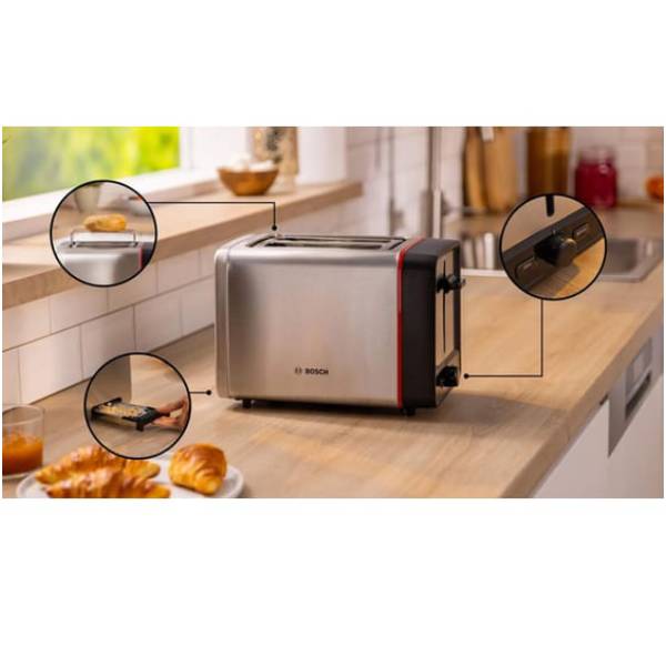 BOSCH TAT5M420 My Moment Toaster, Inox | Bosch| Image 2