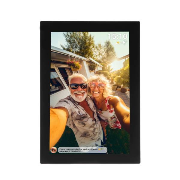 DENVER PFF-1037 Digital Frame with Touch Screen 10.1", Black | Denver| Image 2