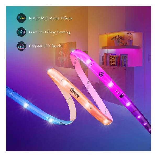 Govee RGBIC LED Light Strip Pr Coating, Ταινία LED RGBIC με Προστατευτικό Κάλυμμα | Govee| Image 2