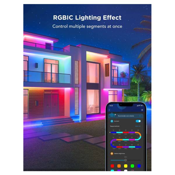 GOVEE LED RGBIC Outdoor Phantasy, Ταινία Φωτισμού LED RGBIC για Εξωτερικούς Χώρους | Govee| Image 2