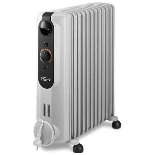 DELONGHI TRRS1225 Oil Filled Radiator, White