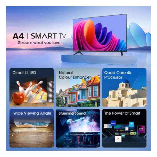 HISENSE 40A4N LED FHD Smart TV, 40"  | Hisense| Image 5