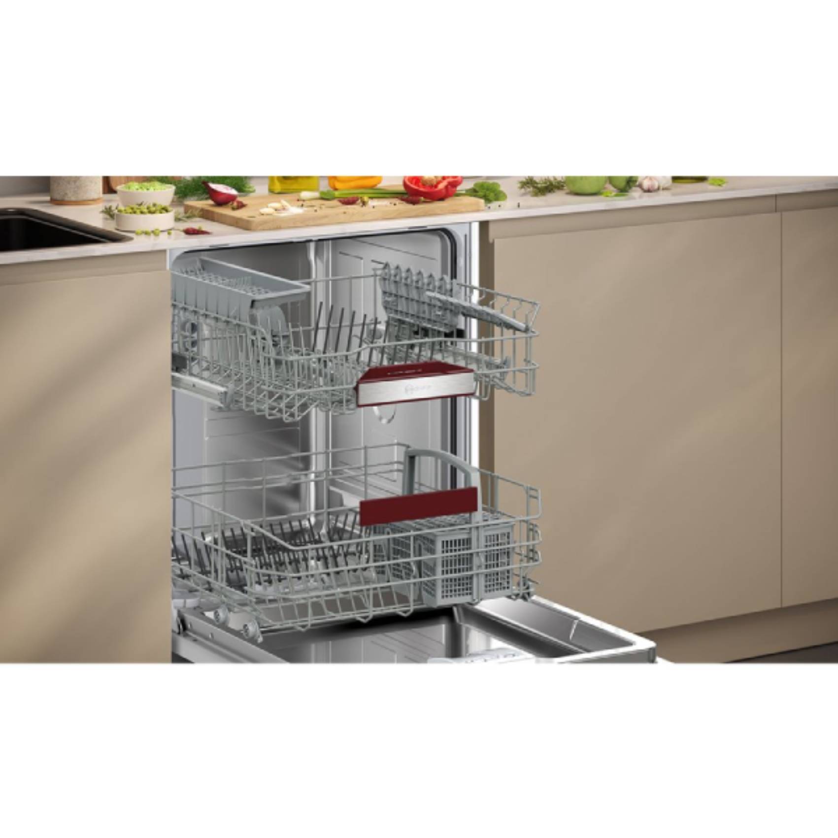 NEFF S155EAX16E Build-In Dishwasher, 60cm  | Neff| Image 4