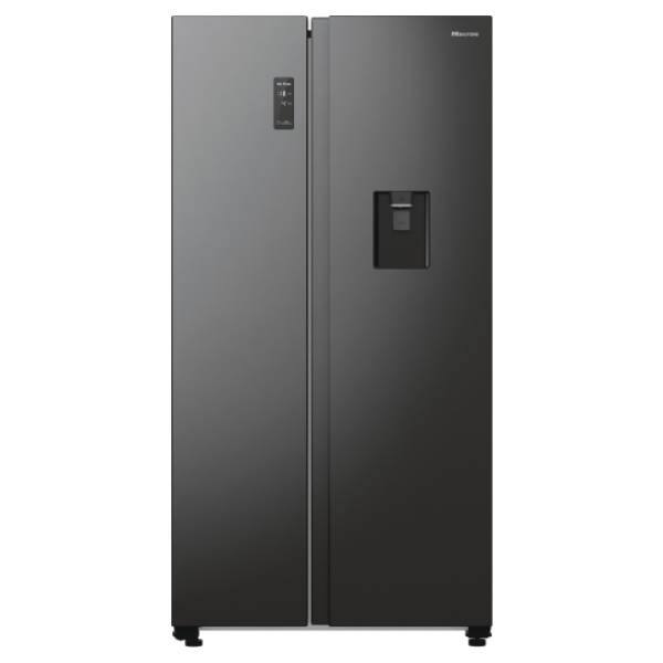 HISENSE RS711N4WFE Refrigerator Side by Side, With Water Tank, Graphite Gray