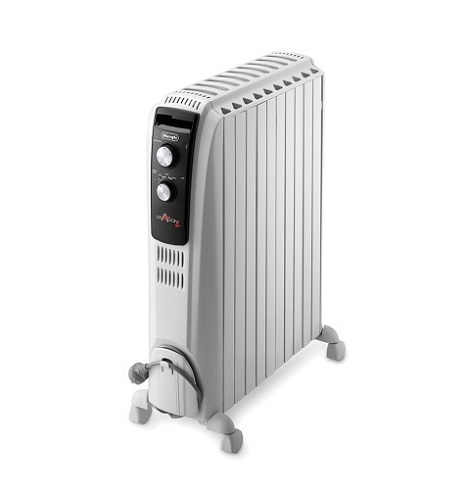 DELONGHI TRD1025 Dragon 4 Oil Filled Radiator, White