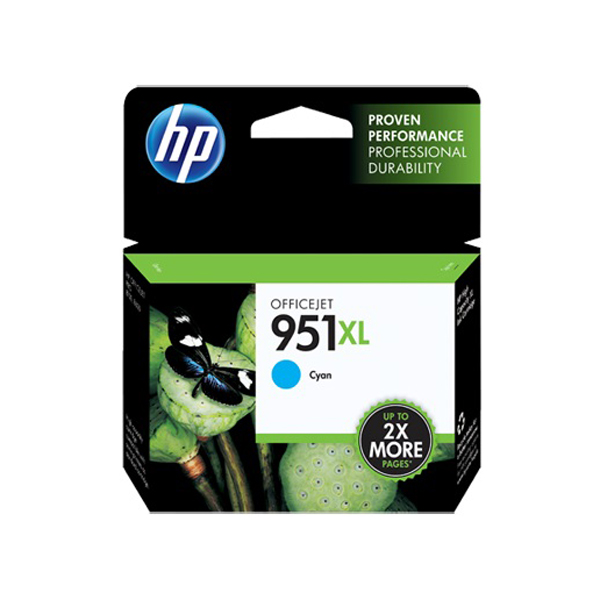 HP 951XL Ink Cartridge, Cyan