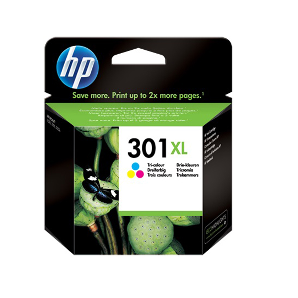 HP 301XL Μελάνι, Τρίχρωμο CH564EE