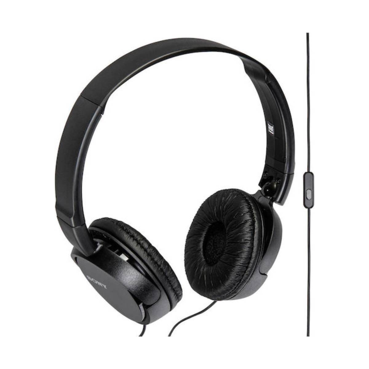 SONY MDRZX110APB.CE7 On-Ear Headphones, Black | Sony| Image 3