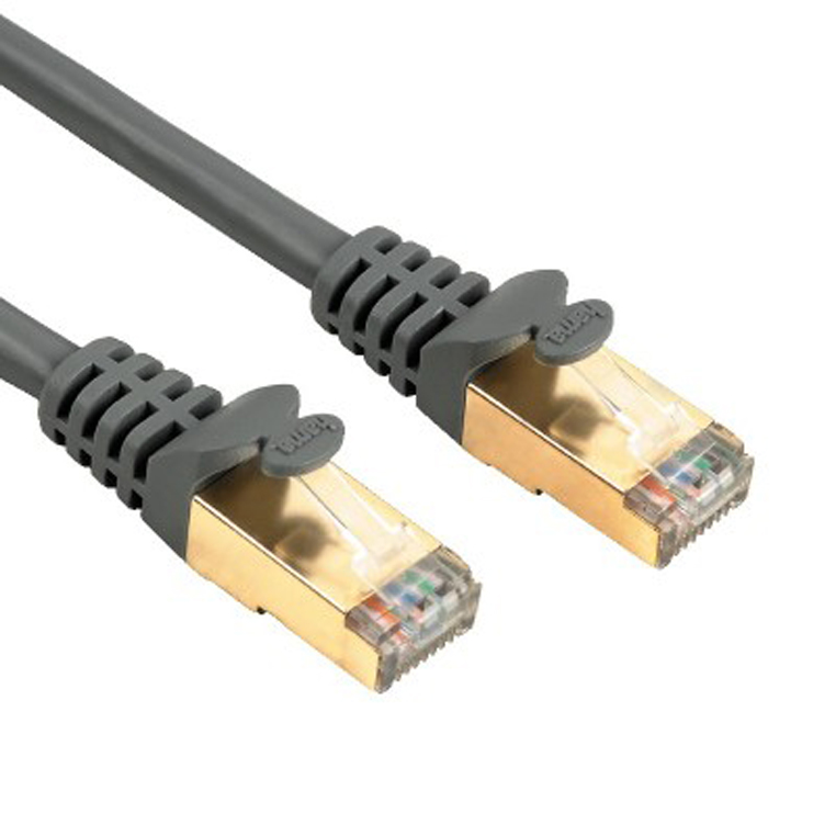 ΗΑΜΑ 41895 Network Cable CAT 5E 3m, Grey