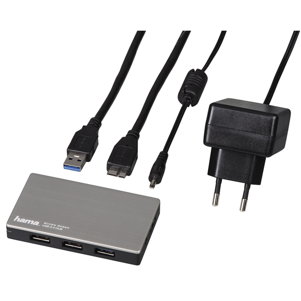 HAMA 54544 USB 3.0 Hub 1:4 | Hama| Image 2