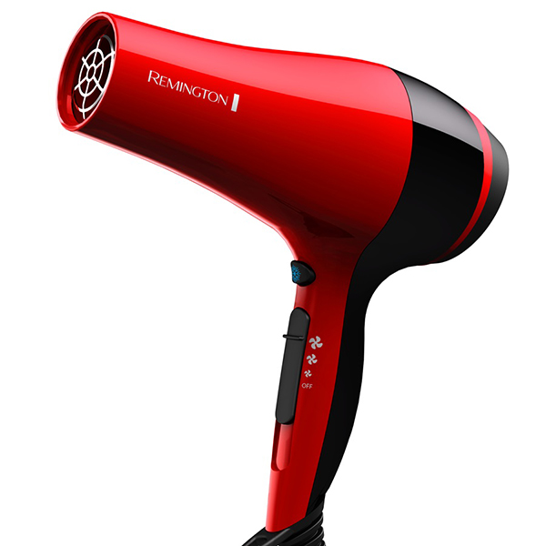 REMINGTON D3080 Hair Dryer, Red