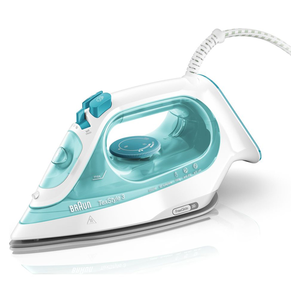 BRAUN SI3041 Steam Iron, Green