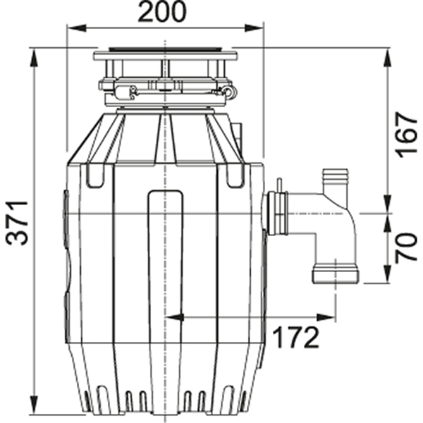 FRANKE TE75 Deluxe Waste Disposal | Franke| Image 2