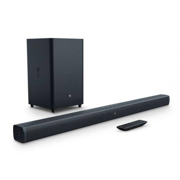 JBL BAR21DBBLKEP Soundbar Bar 2.1, Bluetooth and Wireless Subwoofer, Black