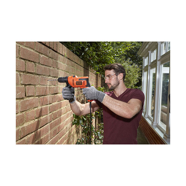 BLACK & DECKER BEH200-QS Electric Impact Drill 500W | Black-decker| Image 3