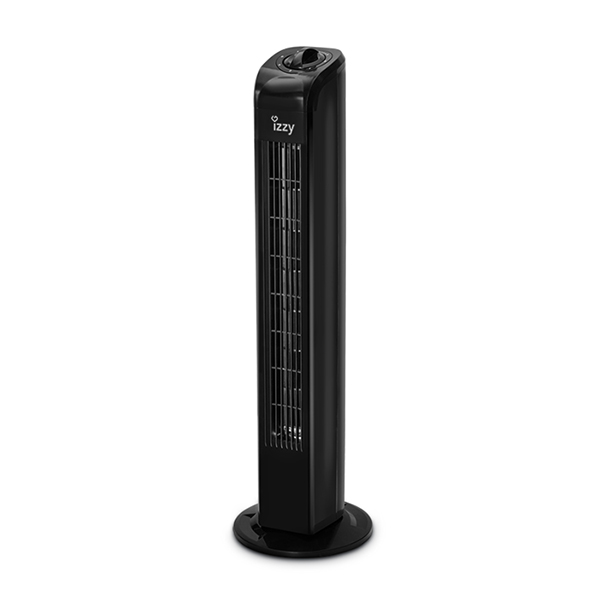 IZZY 223725 Tower Fan, Black