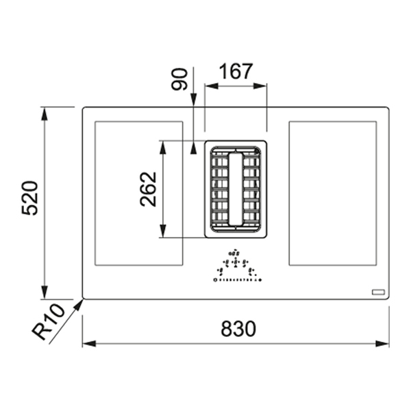 FRANKE FMA 839 HI Hob with Built-in Hood | Franke| Image 3