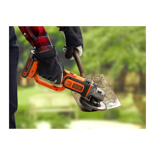 BLACK & DECKER BCG720N-XJ Cordless Angle Grinder Solo 18V | Black-decker| Image 4