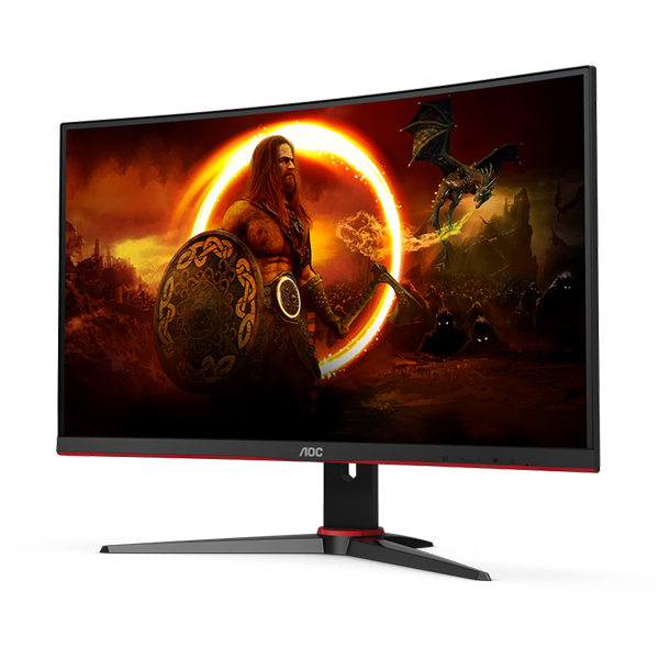 AOC C32G2ZE/BK Κυρτή Gaming Οθόνη Ηλεκτρονικού Υπολογιστή, 31.5" | Aoc| Image 2