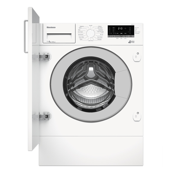 BLOMBERG LWI284410 Εντοιχιζόμενο Πλυντήριο Ρούχων 8kg, Άσπρο