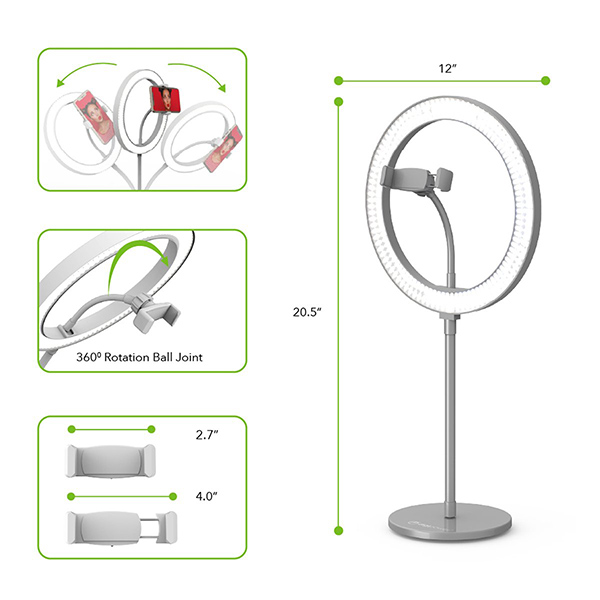 DIGIPOWER DP-VRLK10 Ring Light, 10" | Digipower| Image 5