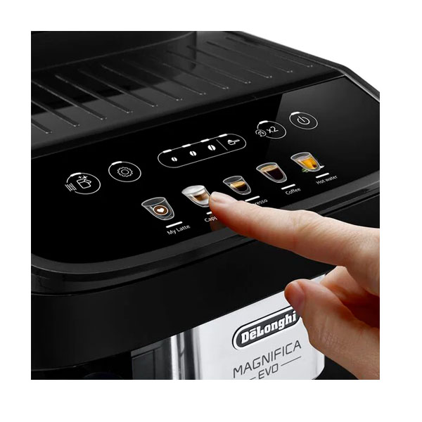 DELONGHI ECAM290.61.B Magnifica Evo Πλήρως Αυτόματη Καφετιέρα, Μαύρο | Delonghi| Image 3