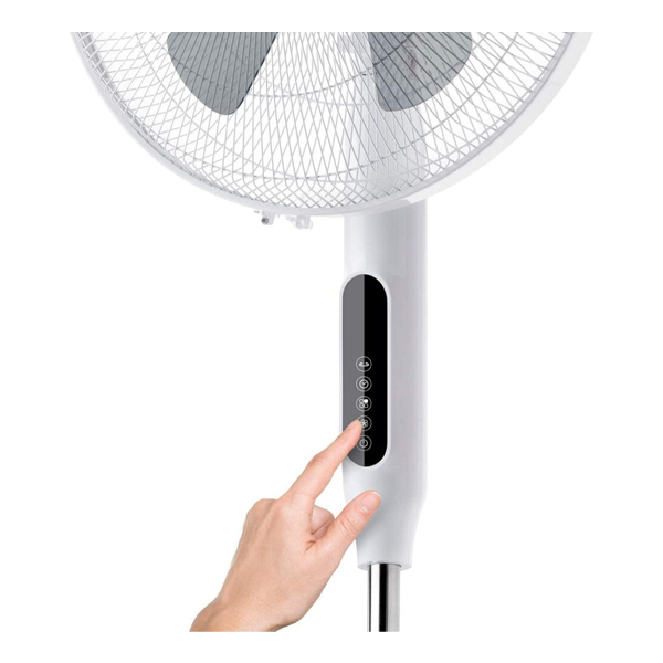 BLACK & DECKER ES9440170B Floor Fan with Remote Control 16", White | Black-decker| Image 5