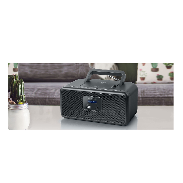 MUSE M-32 DB Portable Radio, Black | Muse| Image 3