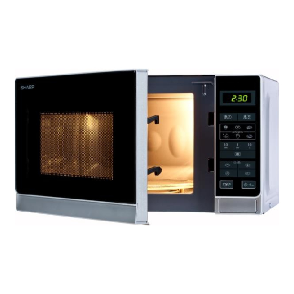 SHARP R242INW Microwave Oven, Inox | Sharp| Image 2