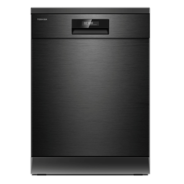 TOSHIBA DW-15F3EE(BS) Free Standing Dishwasher 60 cm