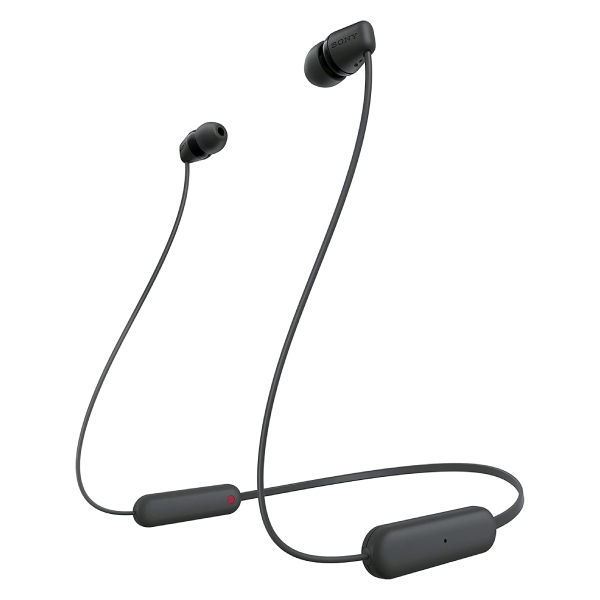 SONY WIC100B.CE7 In-Ear Aσύρματα Ακουστικά, Mάυρο