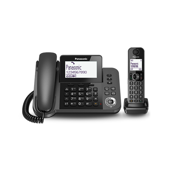 PANASONIC KX-TGF310EXM Combo Σταθερό & Ασύρματο Τηλέφωνο