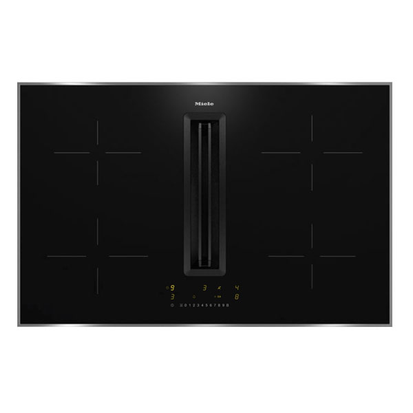 MIELE KMDA 7272 FR-A Silence Induction Venting Hob, Black