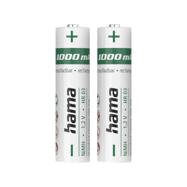 HAMA 00223523 Rechargeable Batteries, 2 x AAA | Hama| Image 2