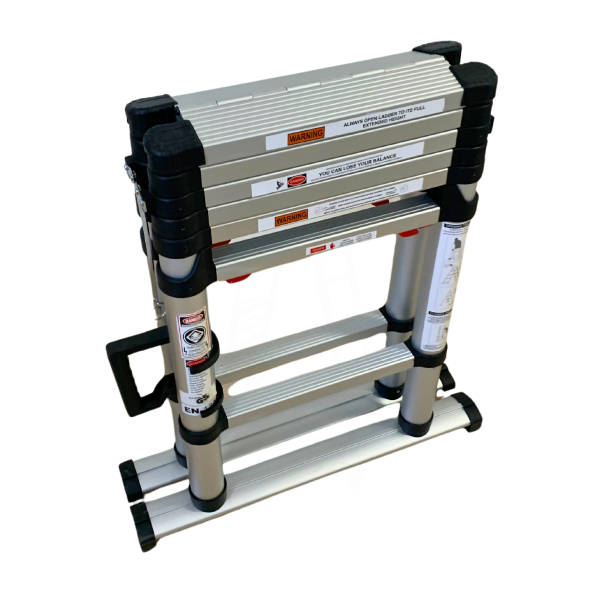 PALBEST GFU-21200A Telescopic Ladder Double 6+6 Steps | Palbest| Image 5