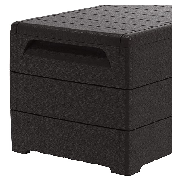 DURAMAX 86602-416L Outdoor Storage Box 129.5Χ70Χ62.5 cm Brown | Duramax| Image 5